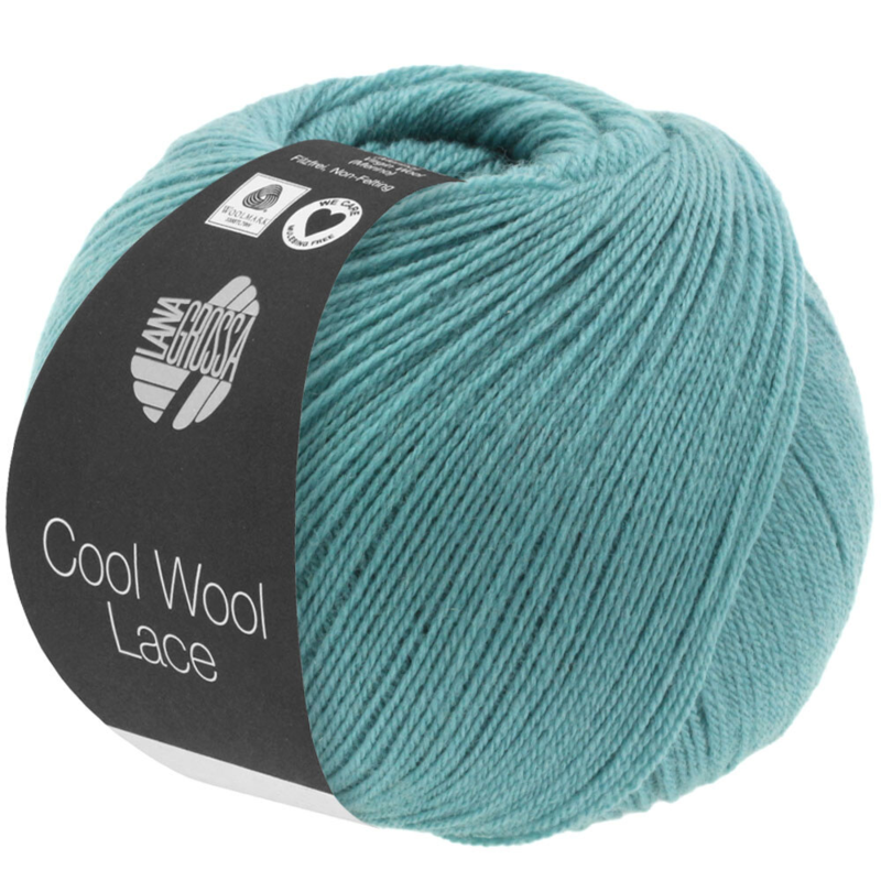 Lana Grossa Cool Wool Lace 05 Mintturkos