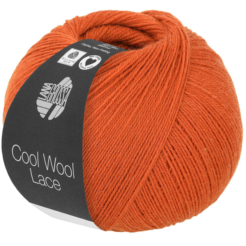 Lana Grossa Cool Wool Lace 45 Rost