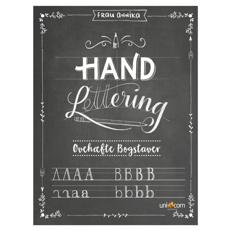 Hand Lettering Övningshäfte Bokstäver