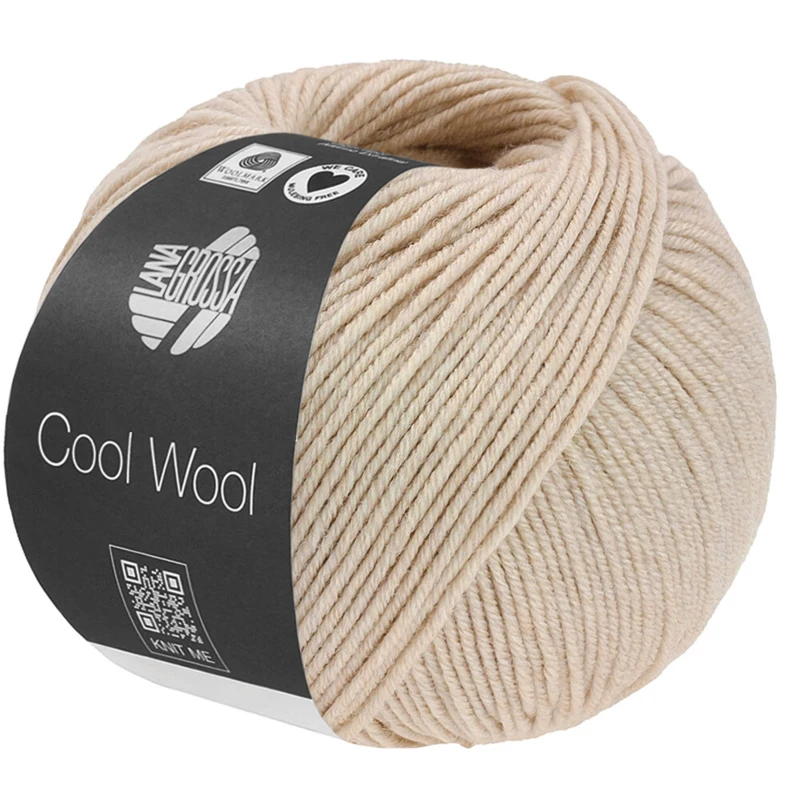 Lana Grossa Cool Wool Mélange 1507 Beige melerad