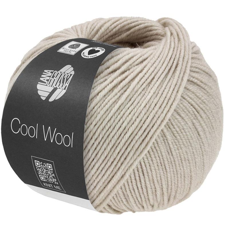 Lana Grossa Cool Wool Mélange 1491 Greige melerad