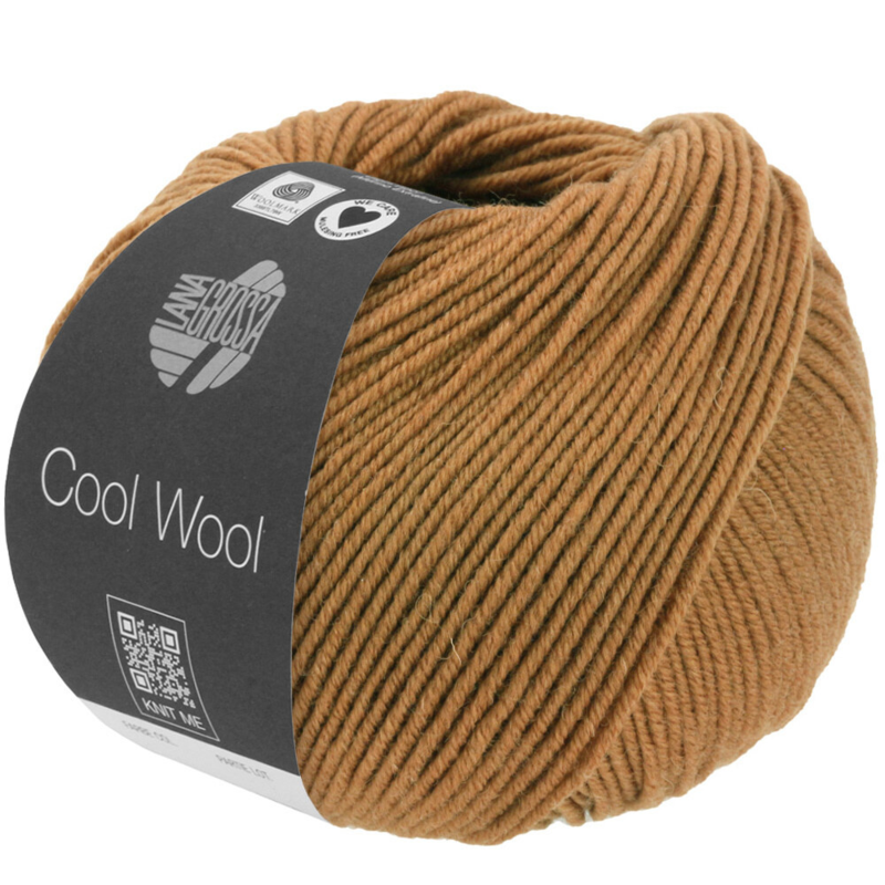 Lana Grossa Cool Wool Mélange 1423 Karamell melerad