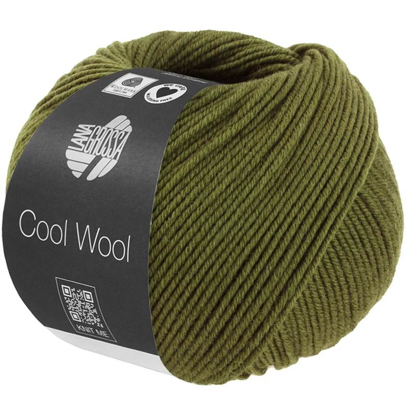 Lana Grossa Cool Wool Mélange 1506 Oliv melerad