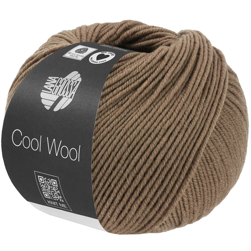Lana Grossa Cool Wool Mélange 1508 Taupe melerad