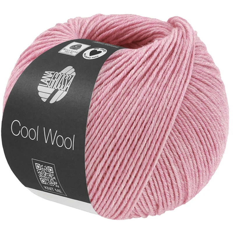 Lana Grossa Cool Wool Mélange 1497 Rosa melerad