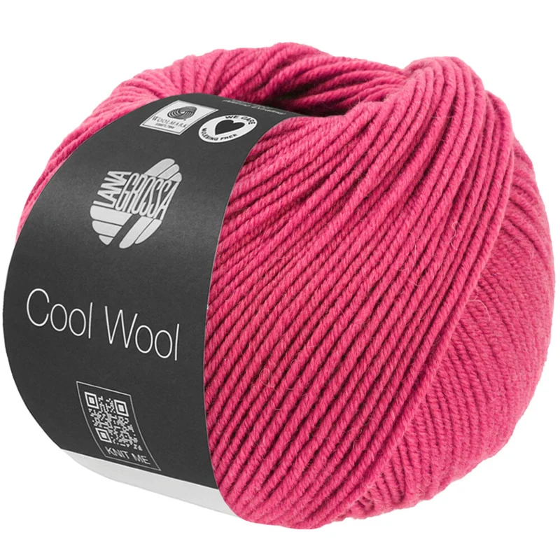 Lana Grossa Cool Wool Mélange 1496 Pink melerad