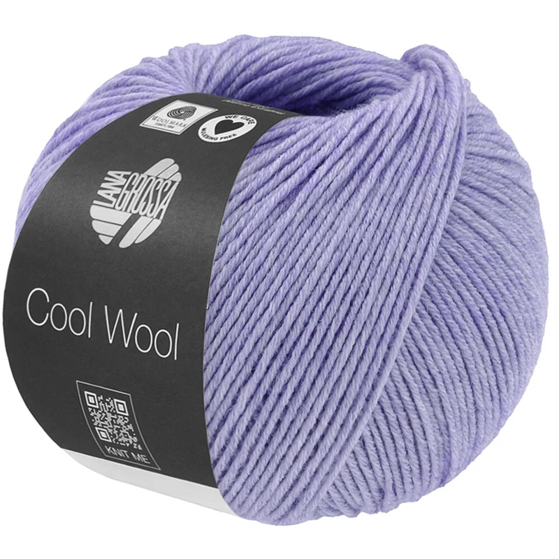 Lana Grossa Cool Wool Mélange 1498 Lila melerad