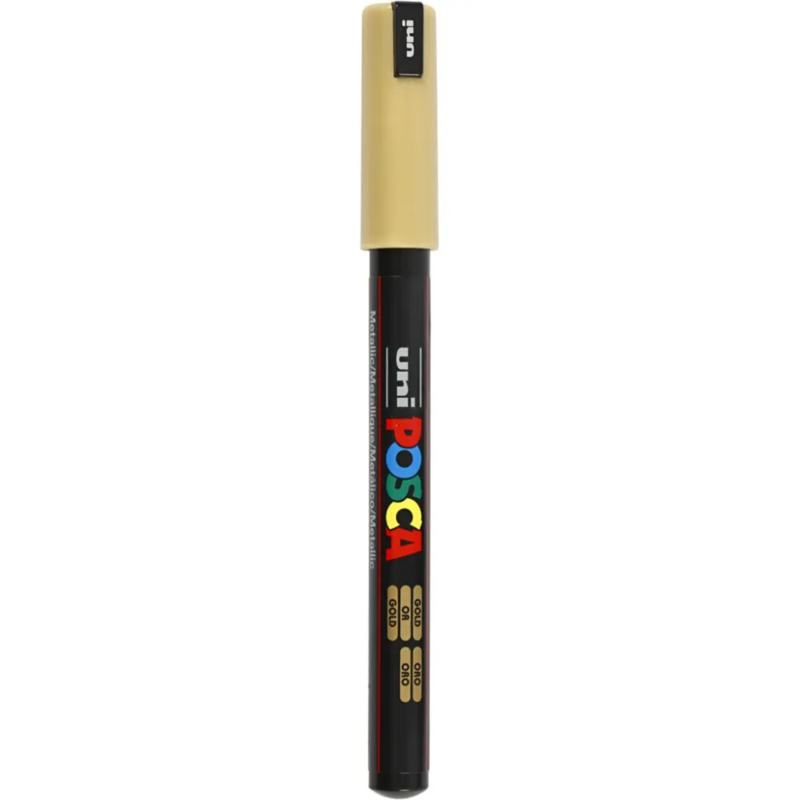 Posca Tusch, 0.7 mm, 1 st. Guld