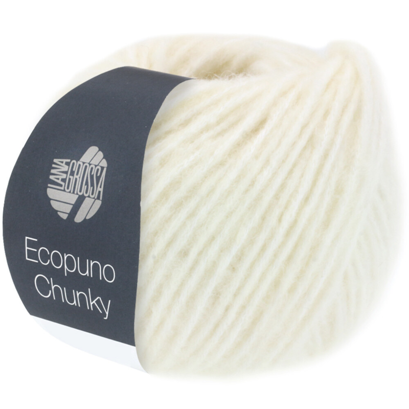 Ecopuno Chunky 111 Råvit