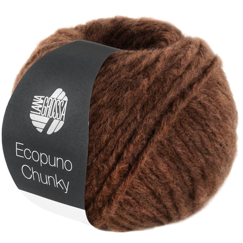 Ecopuno Chunky 140 Chokladbrun