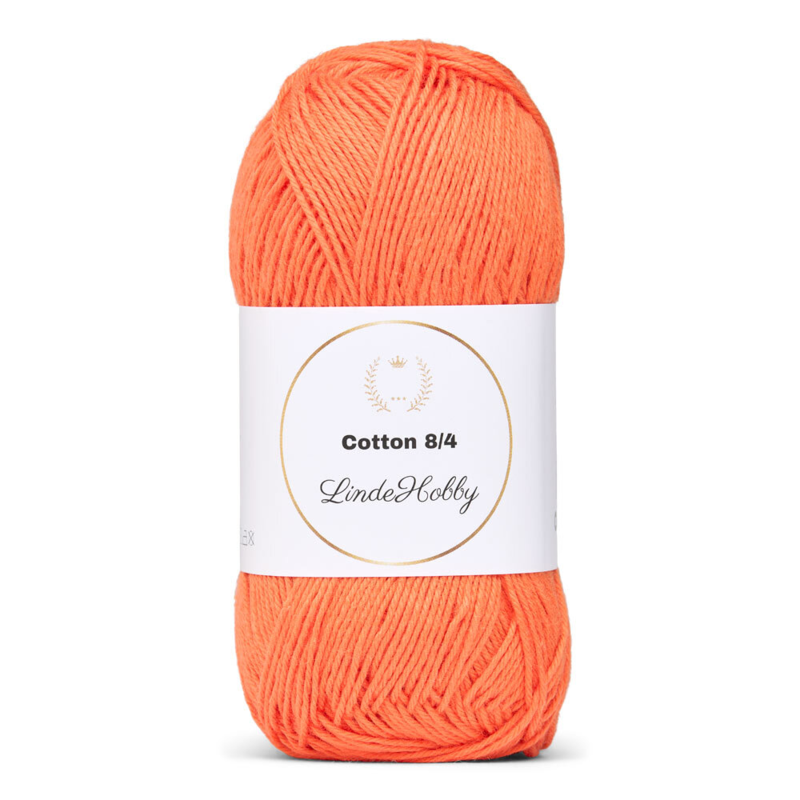 LindeHobby Cotton 8/4 043 Orange