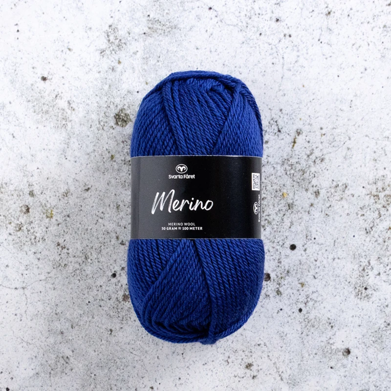 Svarta Fåret Merino 32 Midnatt märke