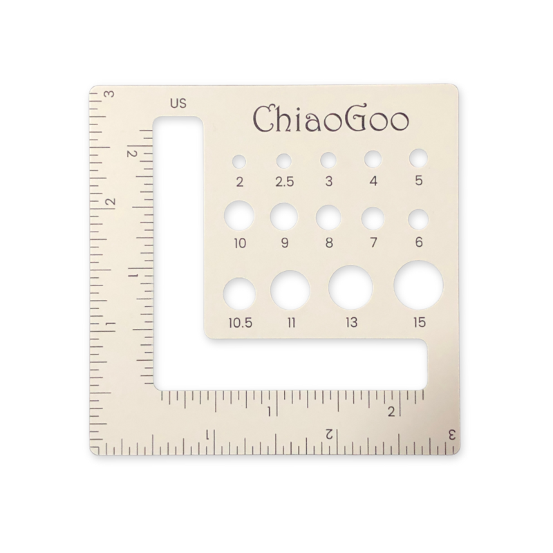 ChiaoGoo Stickmått och Masktäthetsmätare (7.5 cm)