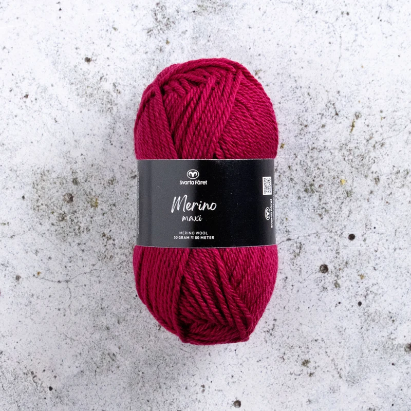 Svarta Fåret Merino Maxi 31 Vin ner