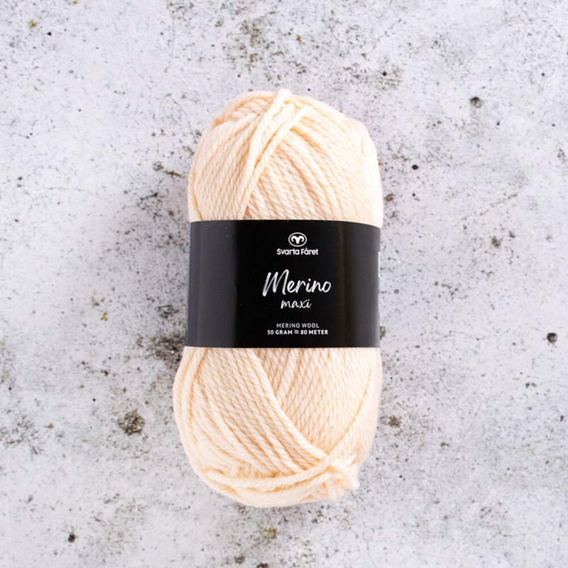 Svarta Fåret Merino Maxi 07 Macadamia-nöt