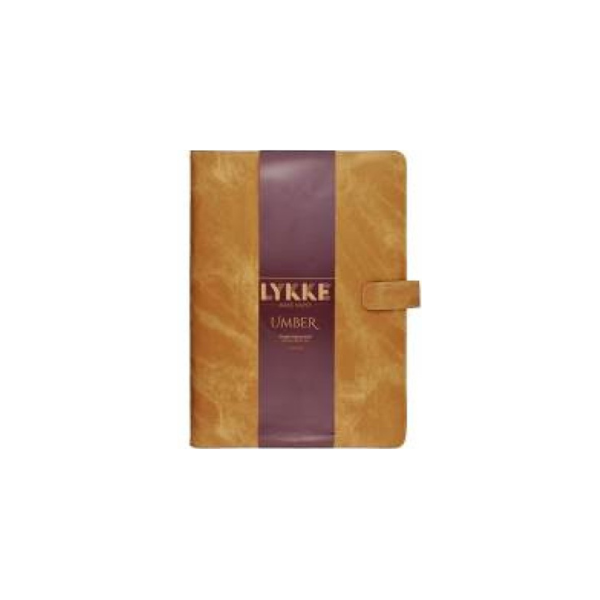 LYKKE Jumperstickset Umber, Tan, 25 cm