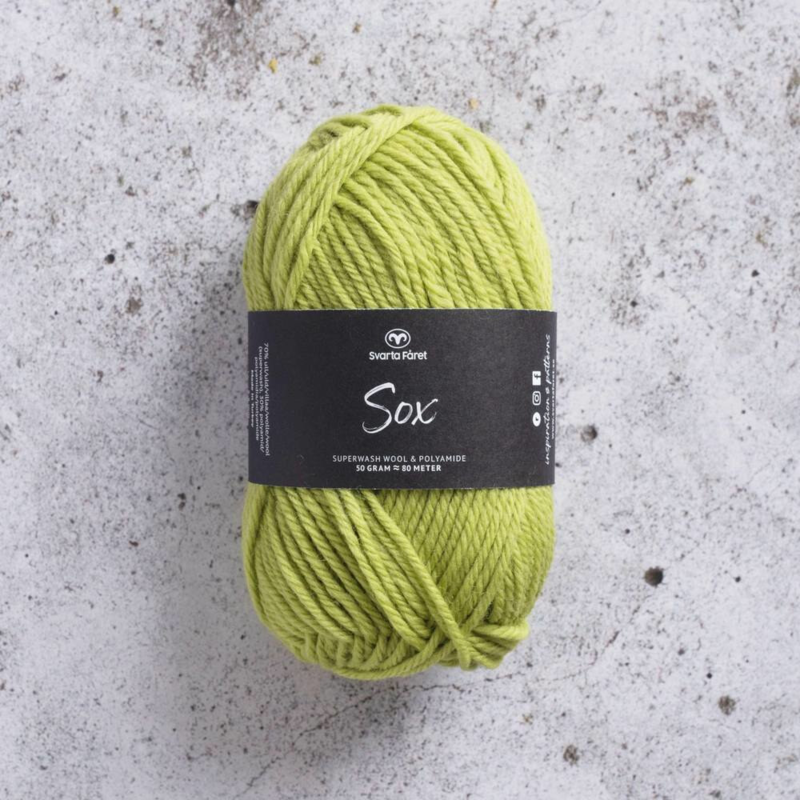 Svarta Fåret Sox 50 g 238 Limegrön