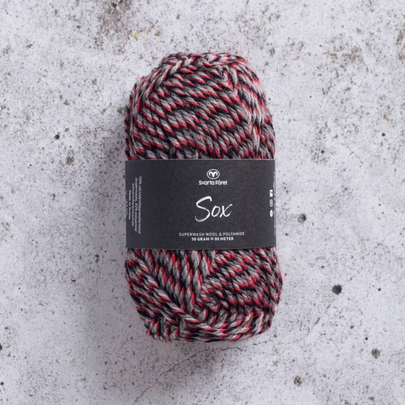 Svarta Fåret Sox 50 g 005 Svart stålband