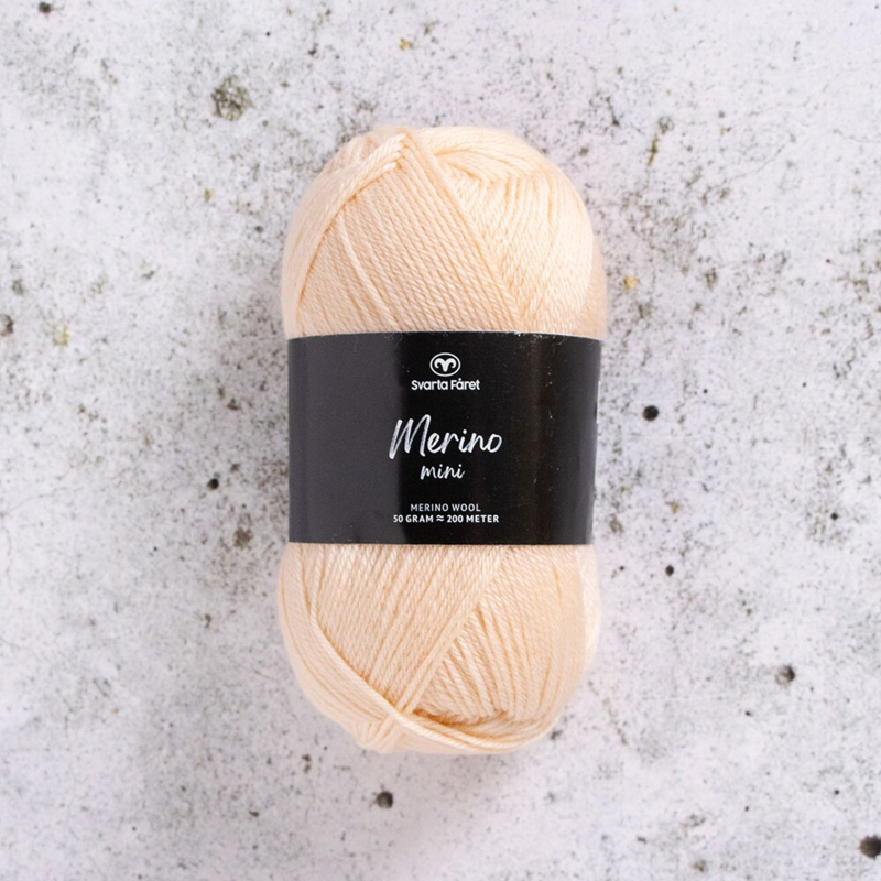 Svarta Fåret Merino Mini 07 Macadamianöt