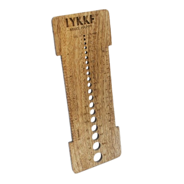 LYKKE Stickmått (1.75-12.00 mm) Mango Wood