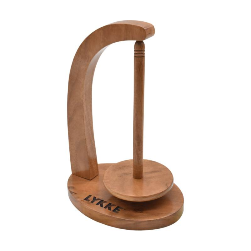 LYKKE Garnhållare Sheeshamträ