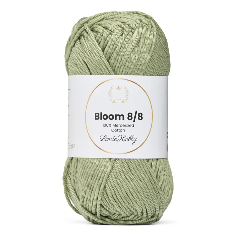 LindeHobby Bloom 8/8 Mercerized Cotton 29 Salviagrön