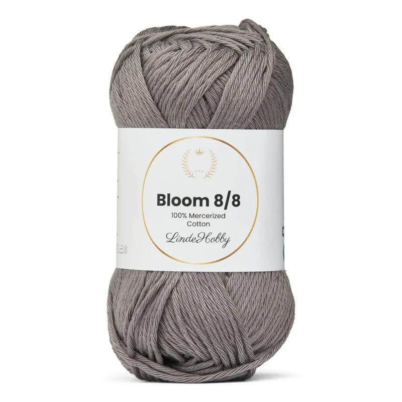 LindeHobby Bloom 8/8 Mercerized Cotton 04 Rökig