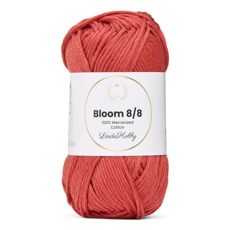 LindeHobby Bloom 8/8 Mercerized Cotton 24 Rosenträ