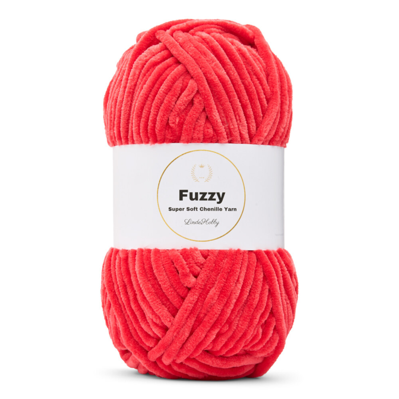 LindeHobby Fuzzy Chenille 35 Korall