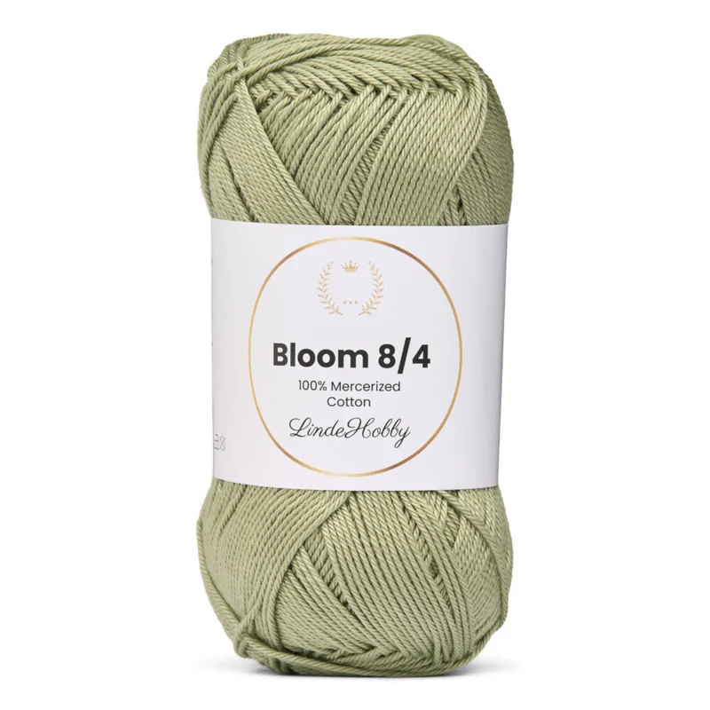 LindeHobby Bloom 8/4 Mercerized Cotton 29 Salviagrön