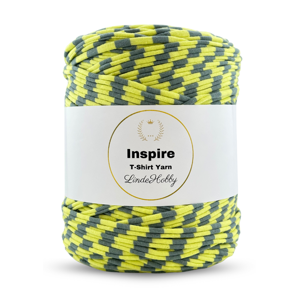 LindeHobby Inspire Print 70 Lime med ränder