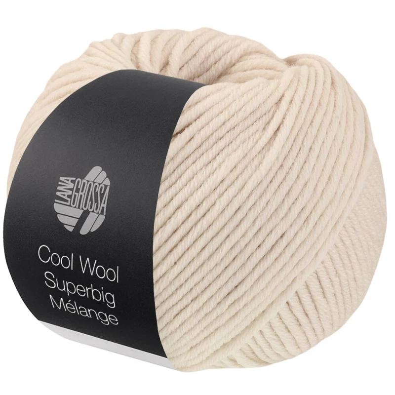 Lana Grossa Cool Wool Superbig 233 Greige melerad