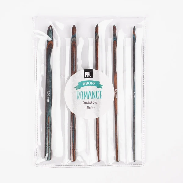 DROPS Pro Romance Virknål Set (3.50-8.00 mm)