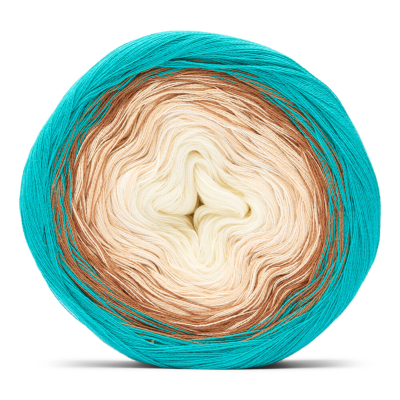 LindeHobby Lily Cotton Cake 16 Turkos kust