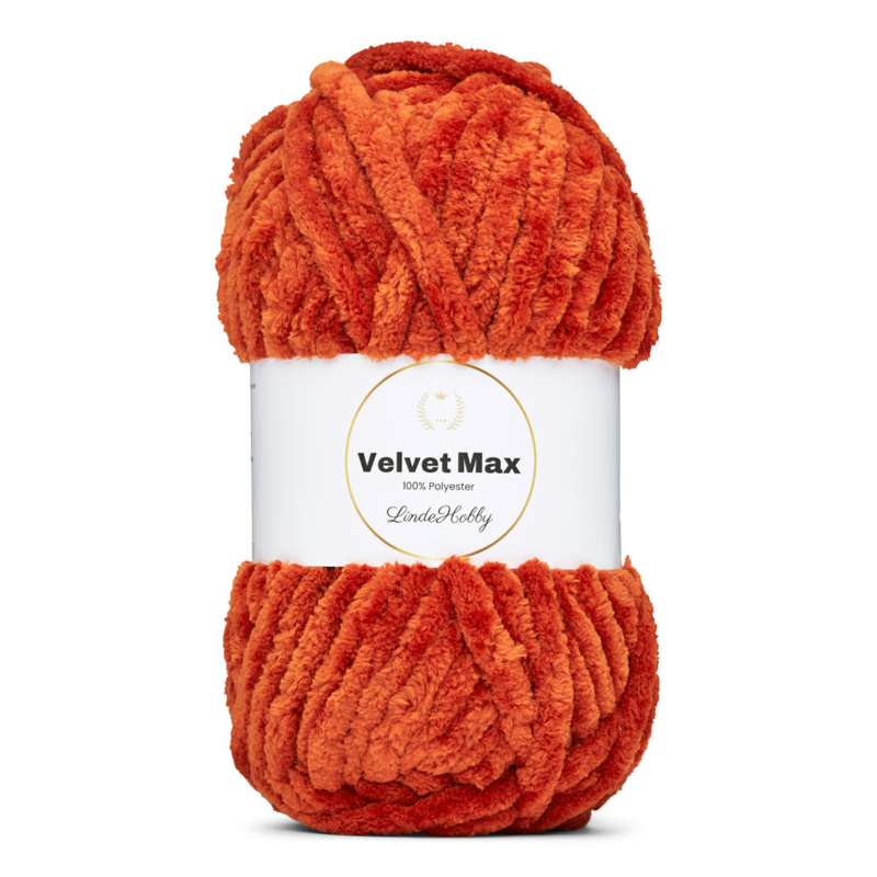 LindeHobby Velvet Max 10 Tegelröd