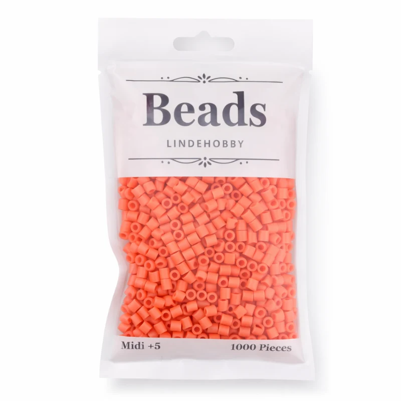 LindeHobby Beads 87 Korallröd