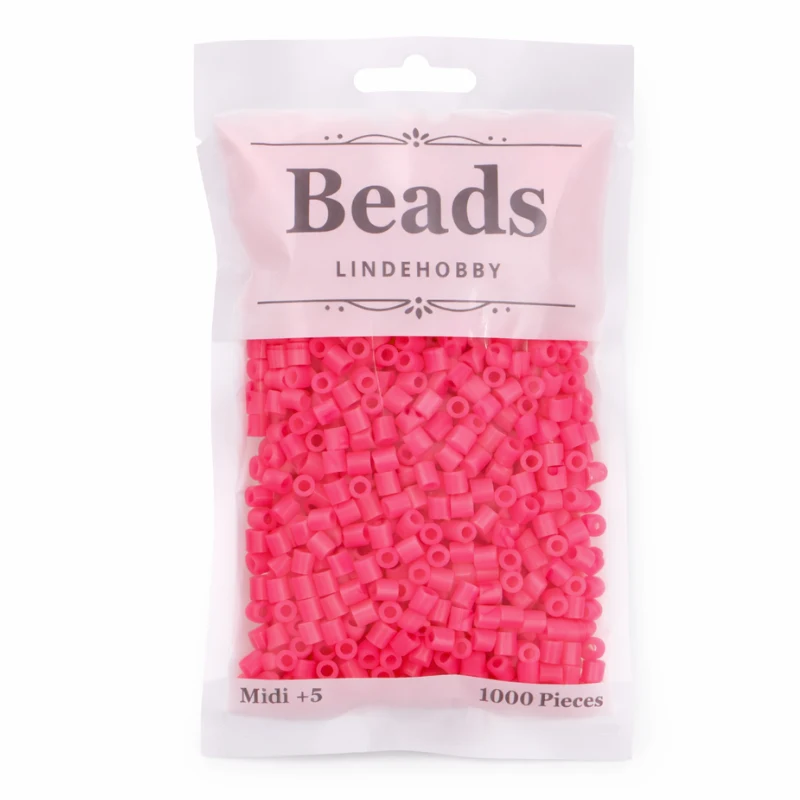 LindeHobby Beads 25 Stark rosa