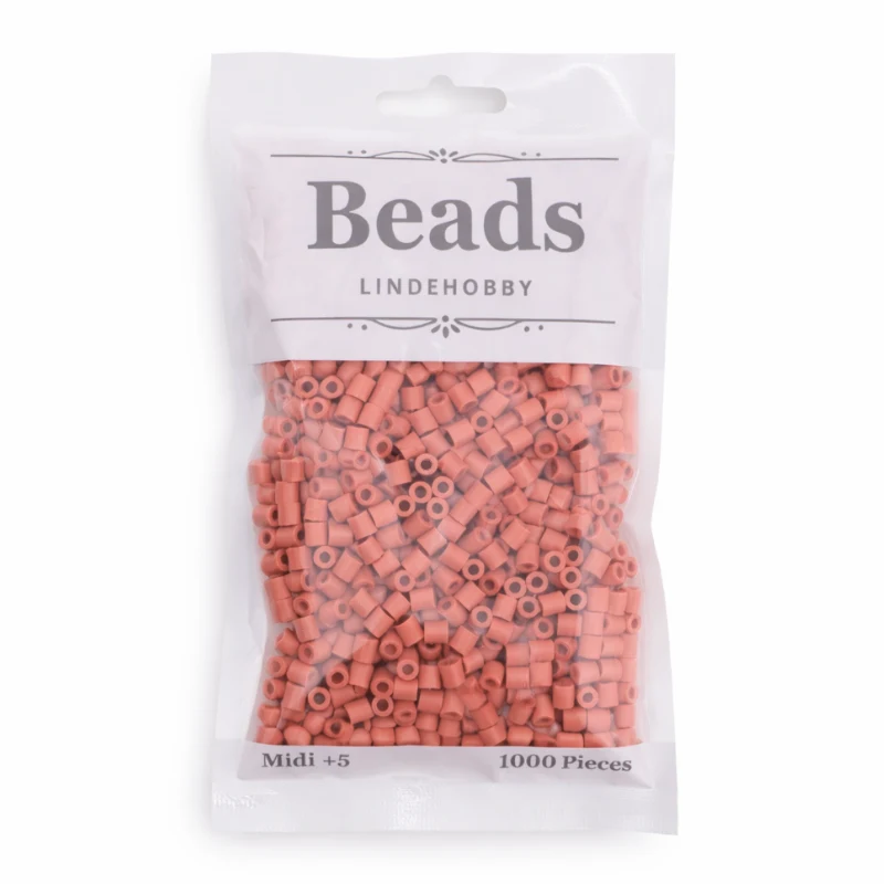 LindeHobby Beads 84 Mörk kastanj
