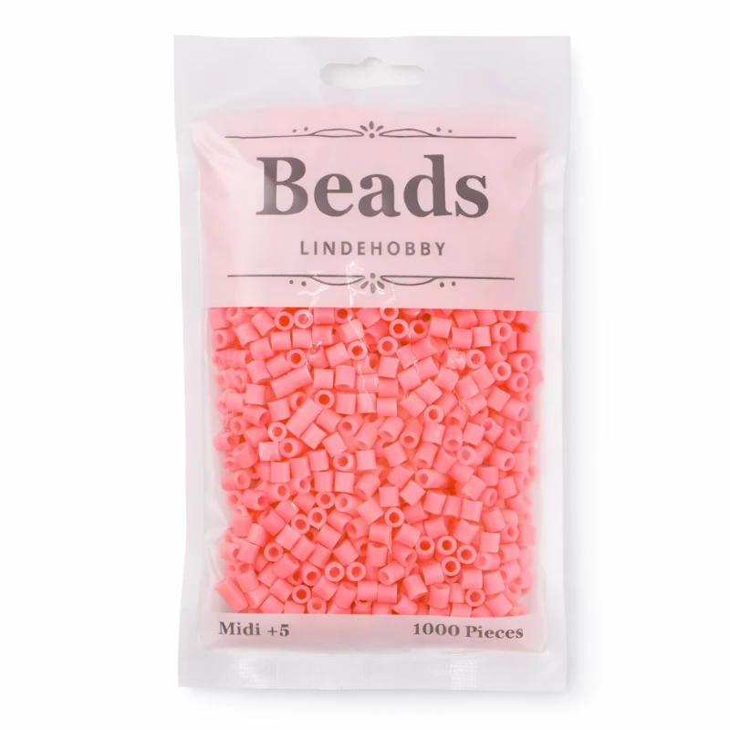 LindeHobby Beads 40 Nejlika rosa