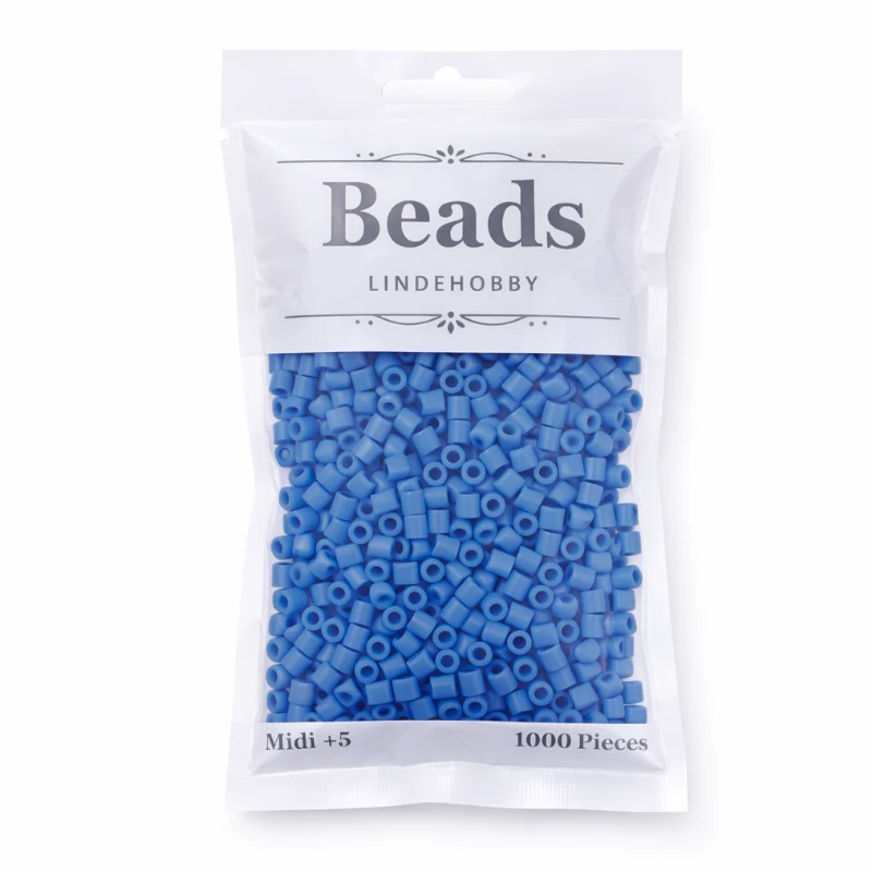 LindeHobby Beads 24 Äkta blå