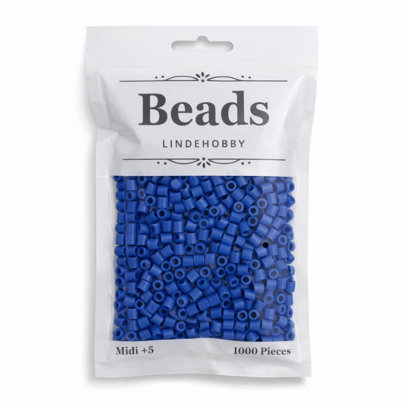 LindeHobby Beads 103 Karibiskt blå