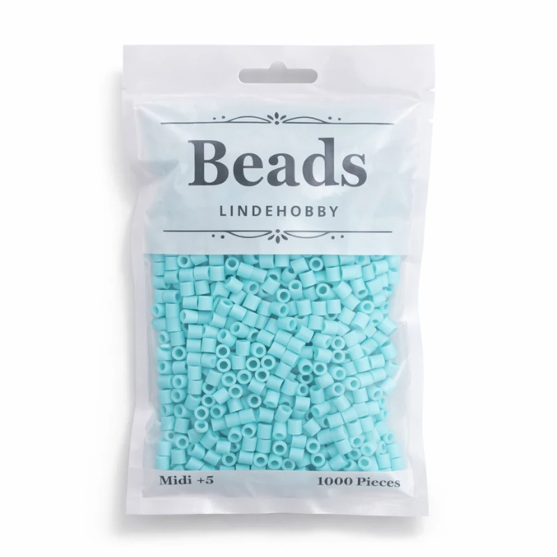 LindeHobby Beads 72 Ljus havsblå