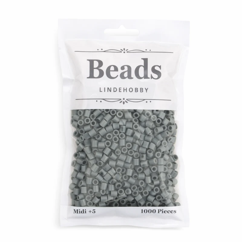 LindeHobby Beads 43 Mörkgrå