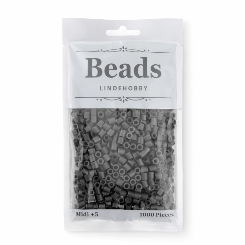 LindeHobby Beads 157 Järngrå