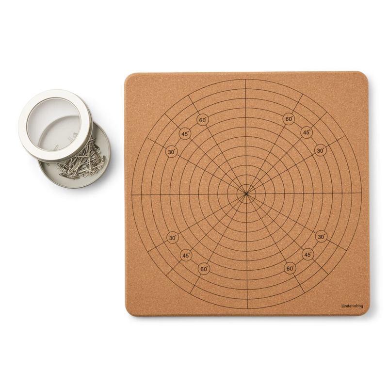 LindeHobby Blockingmatta, Kork, 30x30 cm