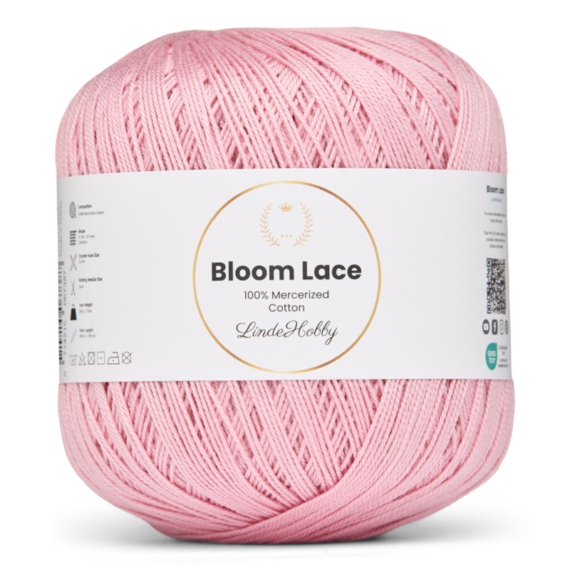 LindeHobby Bloom Lace Mercerized Cotton 27 Ros