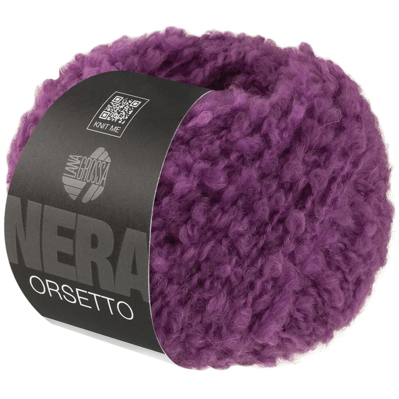 Lana Grossa Orsetto 20 Plommonblå