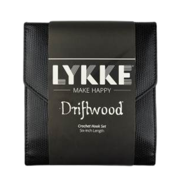 LYKKE Virknålsset Driftwood, Svart, 15 cm