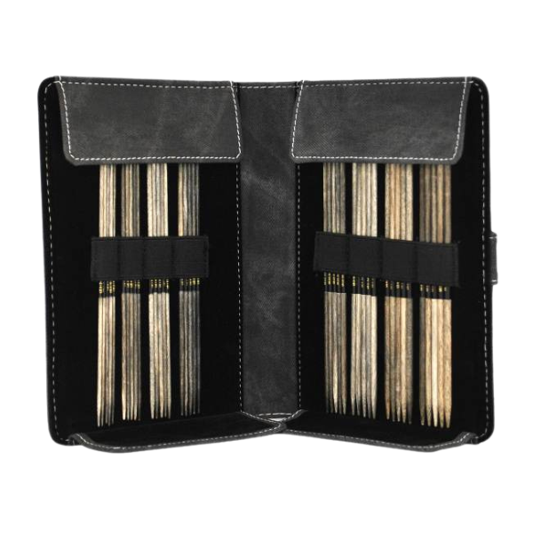 LYKKE Strumpstickset Driftwood, Grå, 15 cm (2.00-3.75 mm)