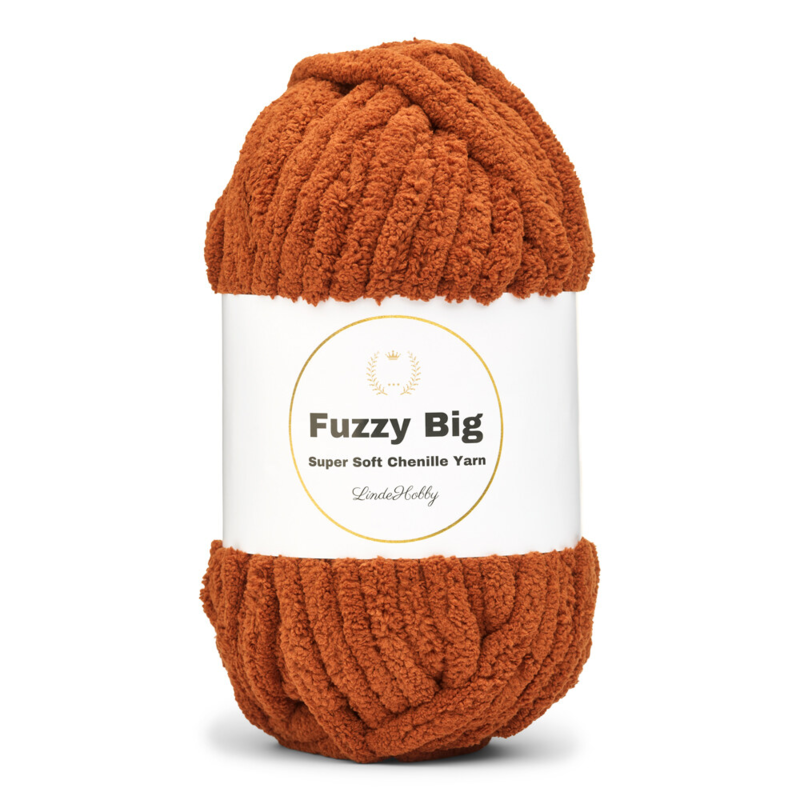 LindeHobby Fuzzy Chenille BIG 34 Koppar